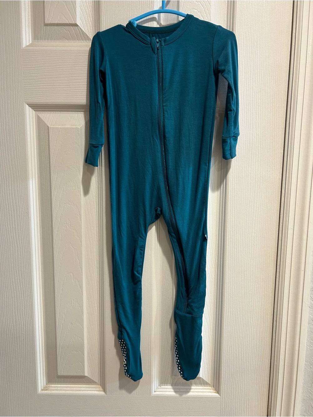 Kickee Pants Bamboo Viscose Footed Zip-Front One-Piece Pajamas | 9-12mo